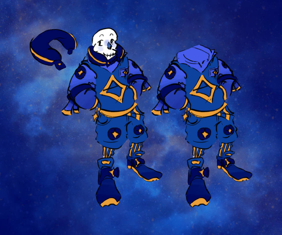 Outerswap Papyrus redesign by EdgyTaleSans on DeviantArt