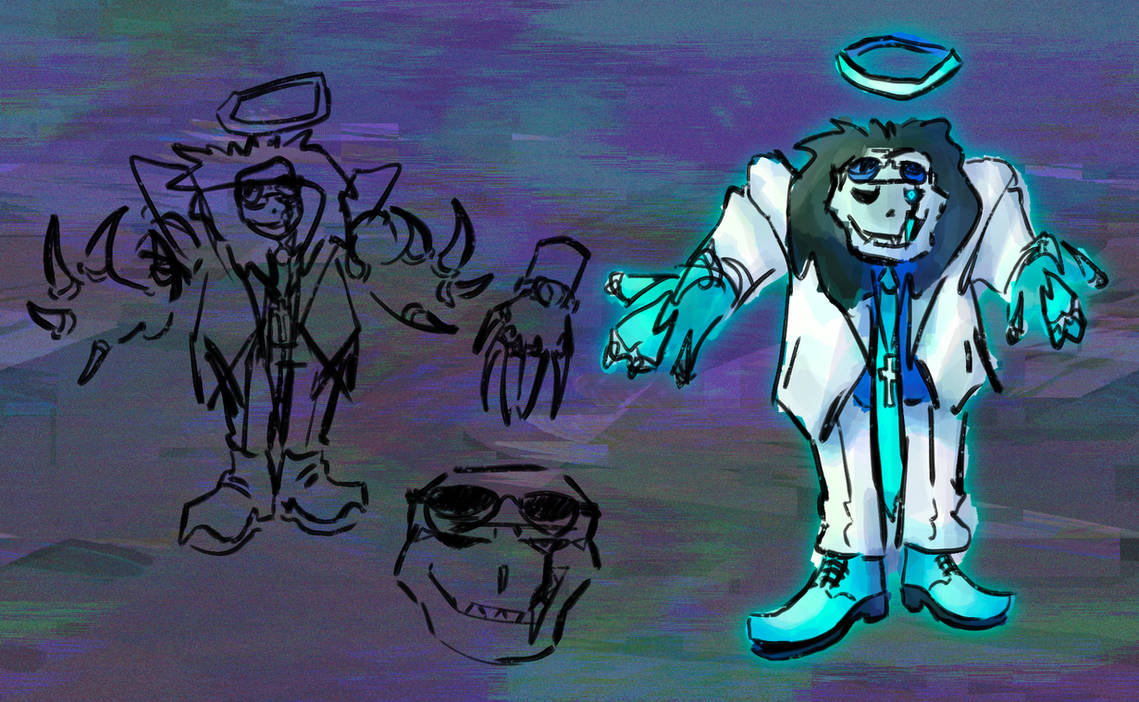 Fellnegative Sans take by EdgyTaleSans on DeviantArt
