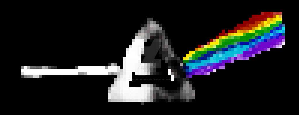 Dark Side of The Moon Pixel Original by TES