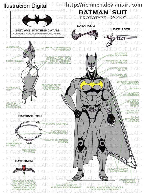 Batman Suit Prototype by Richmen on DeviantArt