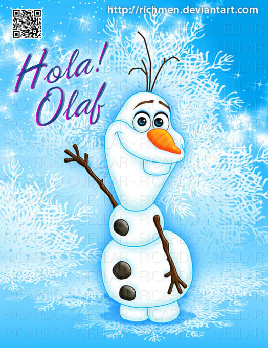 Hola Olaf Frozen Disney