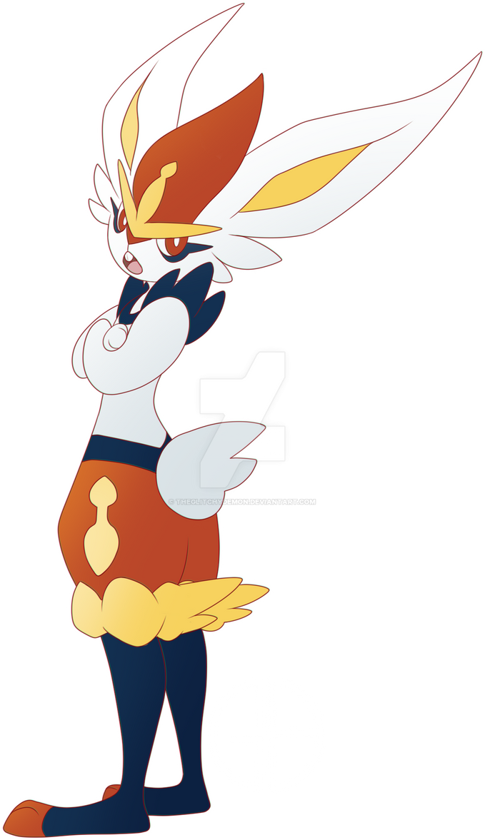 Cinderace By TheGlitchyDemon On DeviantArt cinderace-by-theglitchydemon-on-deviantart