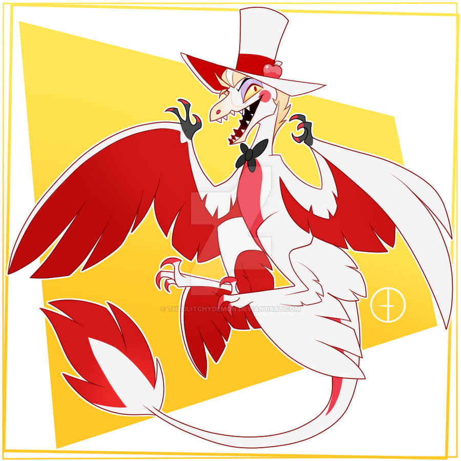 Lucifer Mini Mouse Lucifer Microraptor by TheGlitchyDemon on DeviantArt