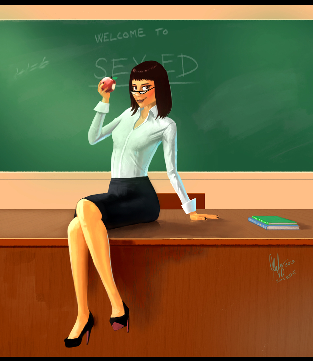 the teacher