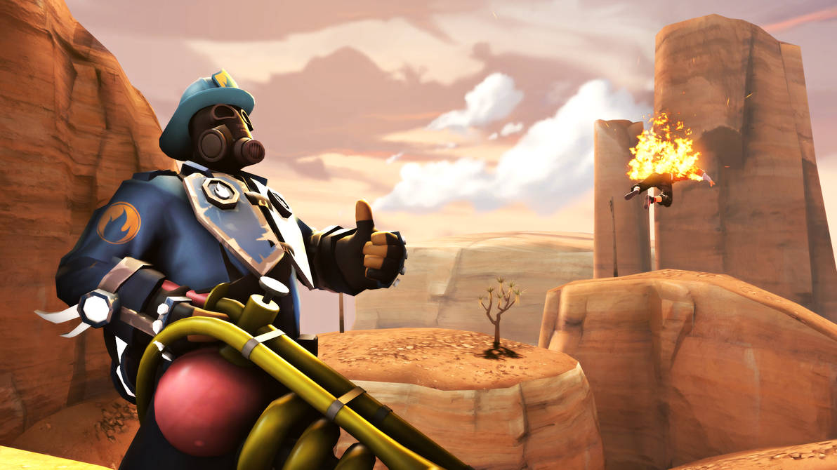 Blue Pyro Backgroundd Blu Pyro by Highlord-Mullins on DeviantArt