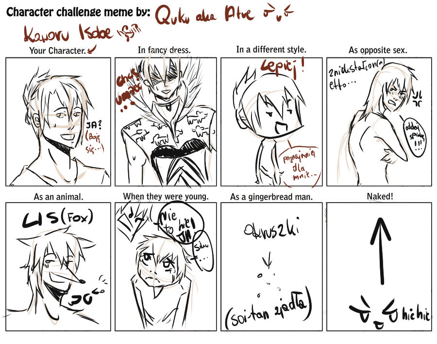 Meme Chacter Character meme by Qukulka on DeviantArt