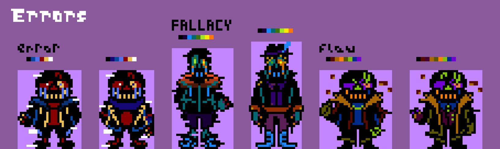 The Errors - Error, Fallacy and Flaw by Mediocre-Hyper on DeviantArt