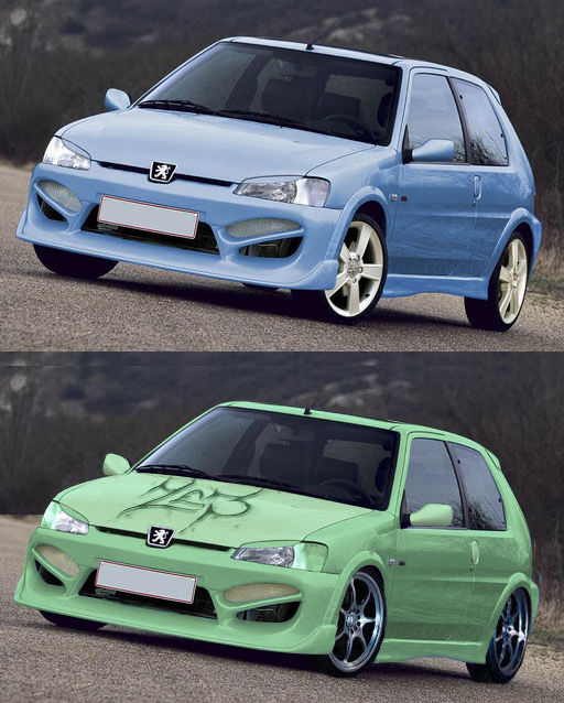 106 Face Peugeot 106 Modification by TheNameIsLee on DeviantArt