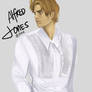 Alfred Wearing a Barong Tagalog