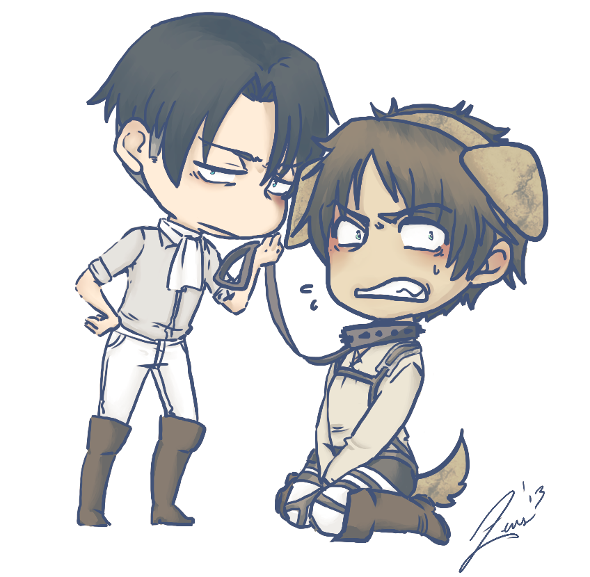 Eren + Levi Commission