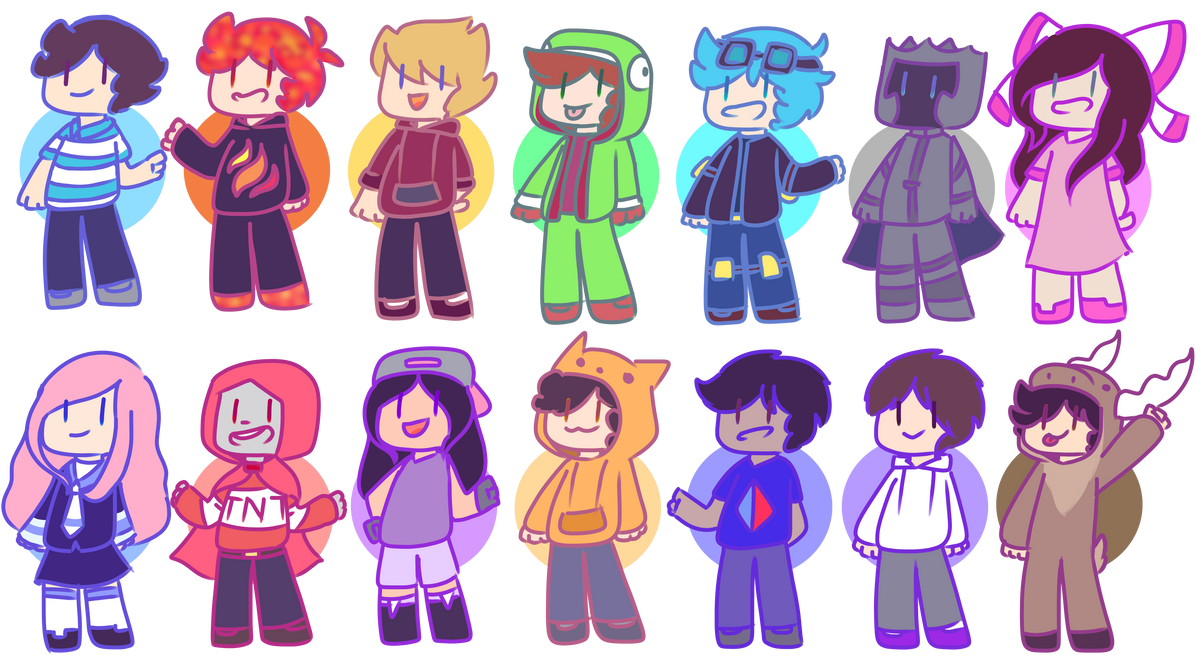 Random Minecraft Youtuber #3 by sweetmashmellowroom on DeviantArt