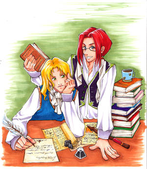 Albus and Gellert - Nerd Love