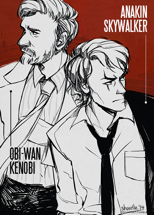 star wars detective AU