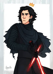 actual disney prince kylo ren