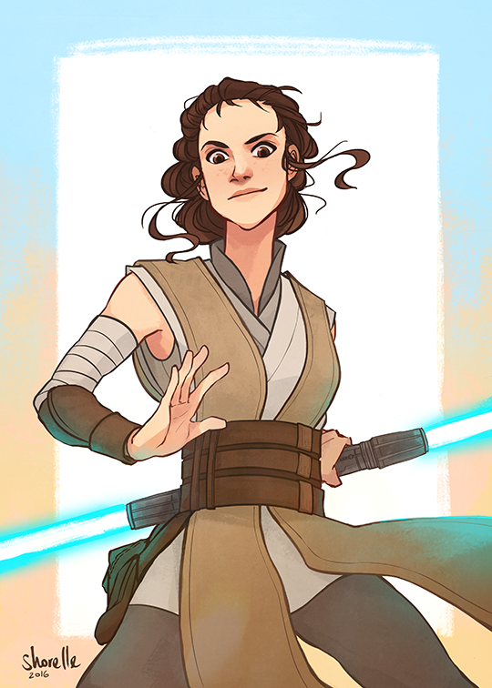 holding out for a hero - rey