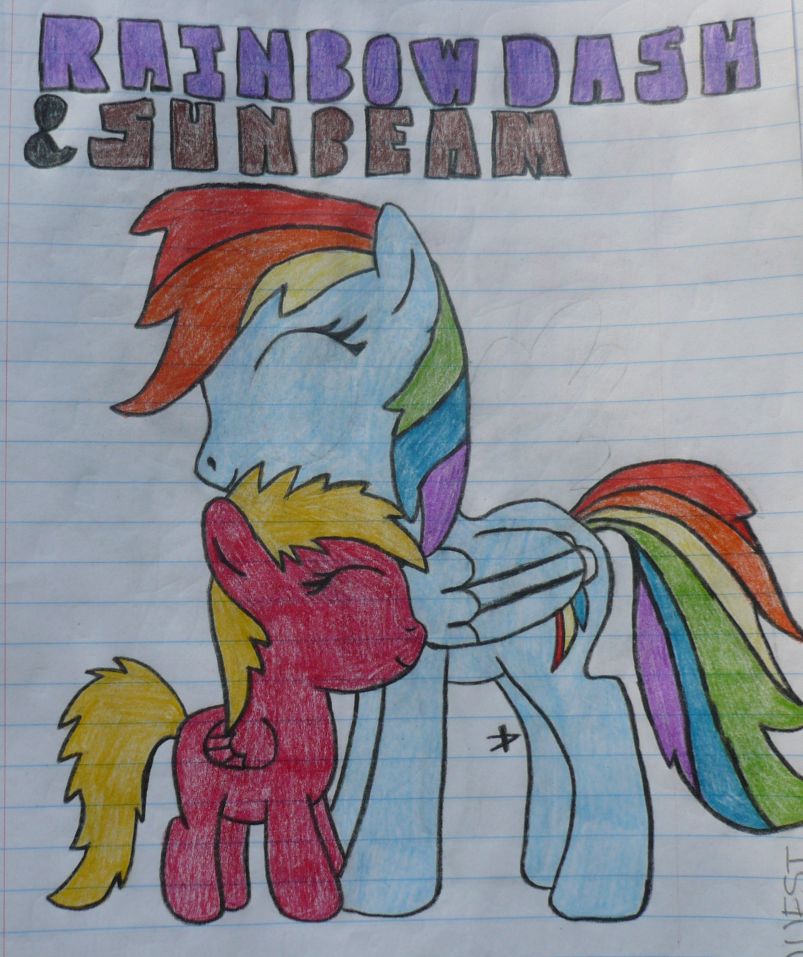 Request: Rainbow Dash and Sunbeam!!!