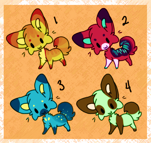 Cute Thangs 1 Adoptables (SOLD)