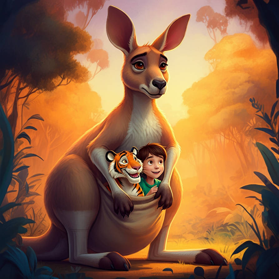 A kangaroo's two favorite kinds of pets by Terastas on DeviantArt