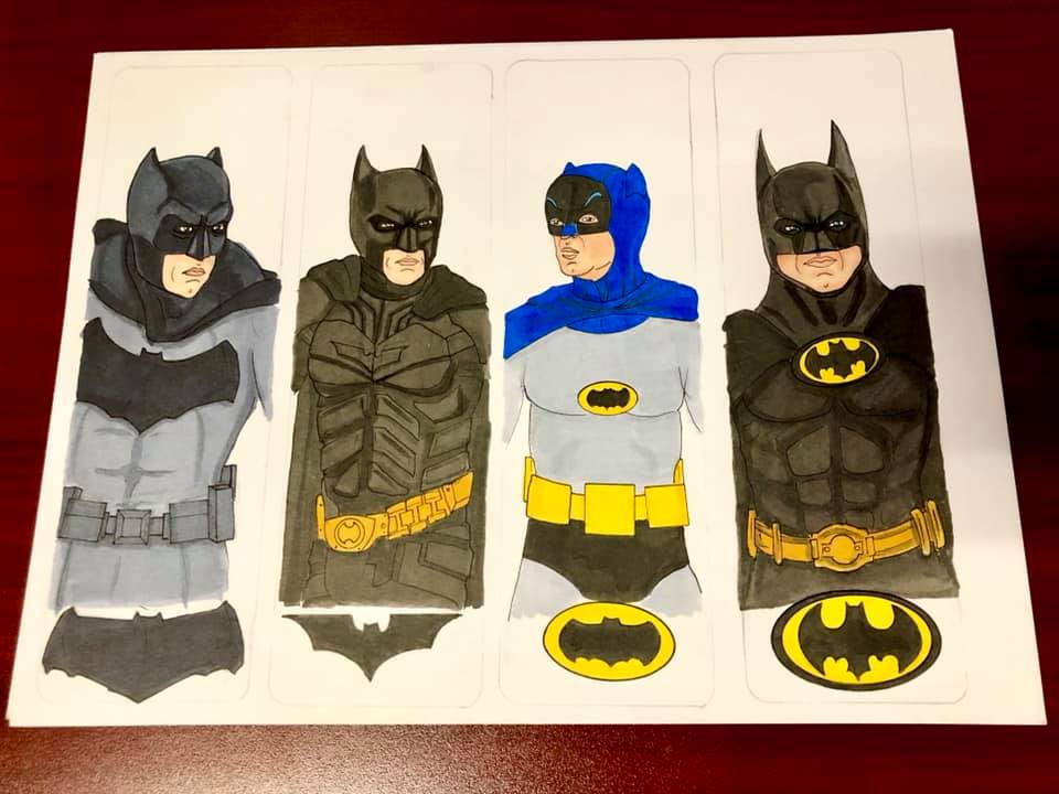 Batman Bookmarks by TheArtofBP on DeviantArt