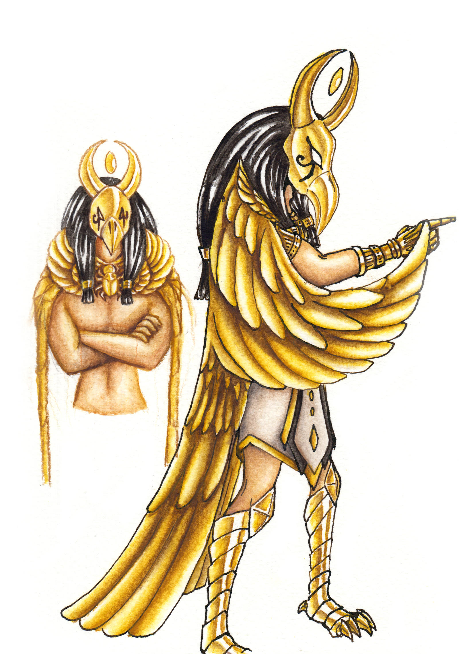 Ra Armor Ra Armor by KeiraTheTiger on DeviantArt