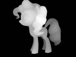 3D Pinkie Pie Depth Map