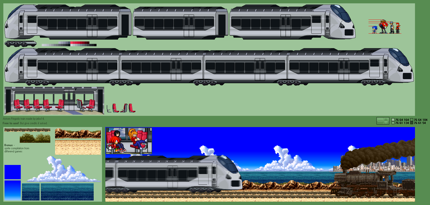 Modern Train sprite by jebo14 on DeviantArt
