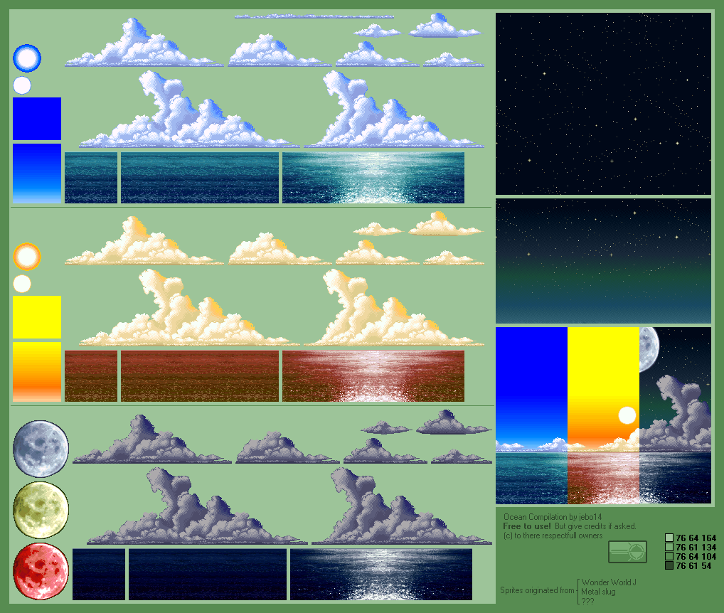 Background Compilation: Ocean