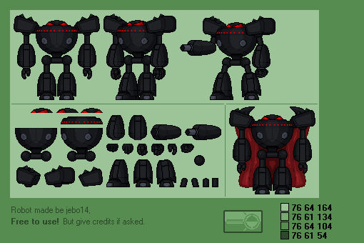 Random robot by jebo14 on DeviantArt