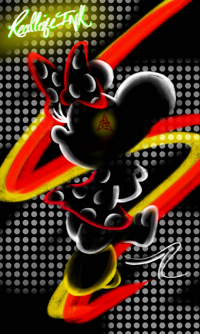 Minnie mouse paint swipe by MisterJ8ne on DeviantArt
