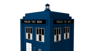 TARDIS 3D Model Update