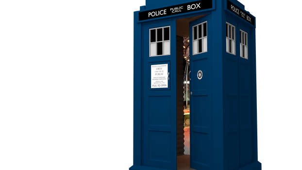 TARDIS 3D Model Update - Interior