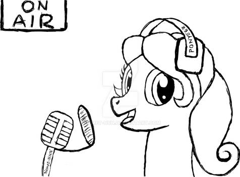 Snapdragon at the studio of Cartoon Bronies Studio