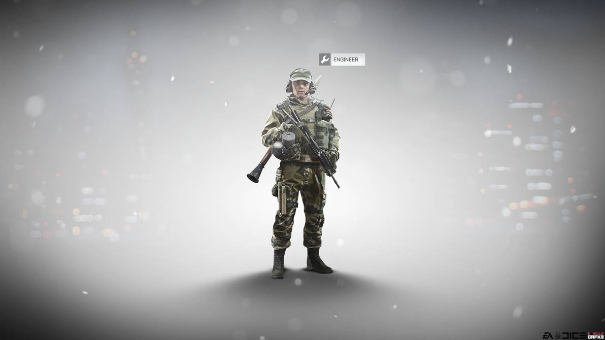 Battlefield 4 - RU - Engineer by gorillagrfx on DeviantArt