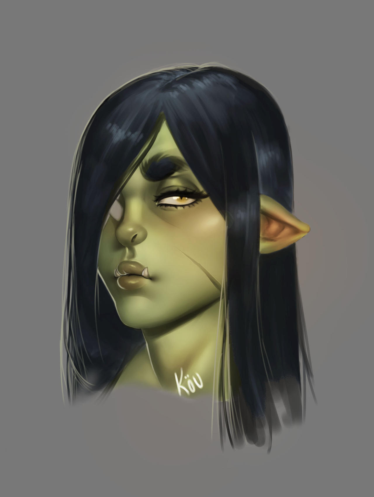 Colorless Oc OC face color by KouDeviant on DeviantArt