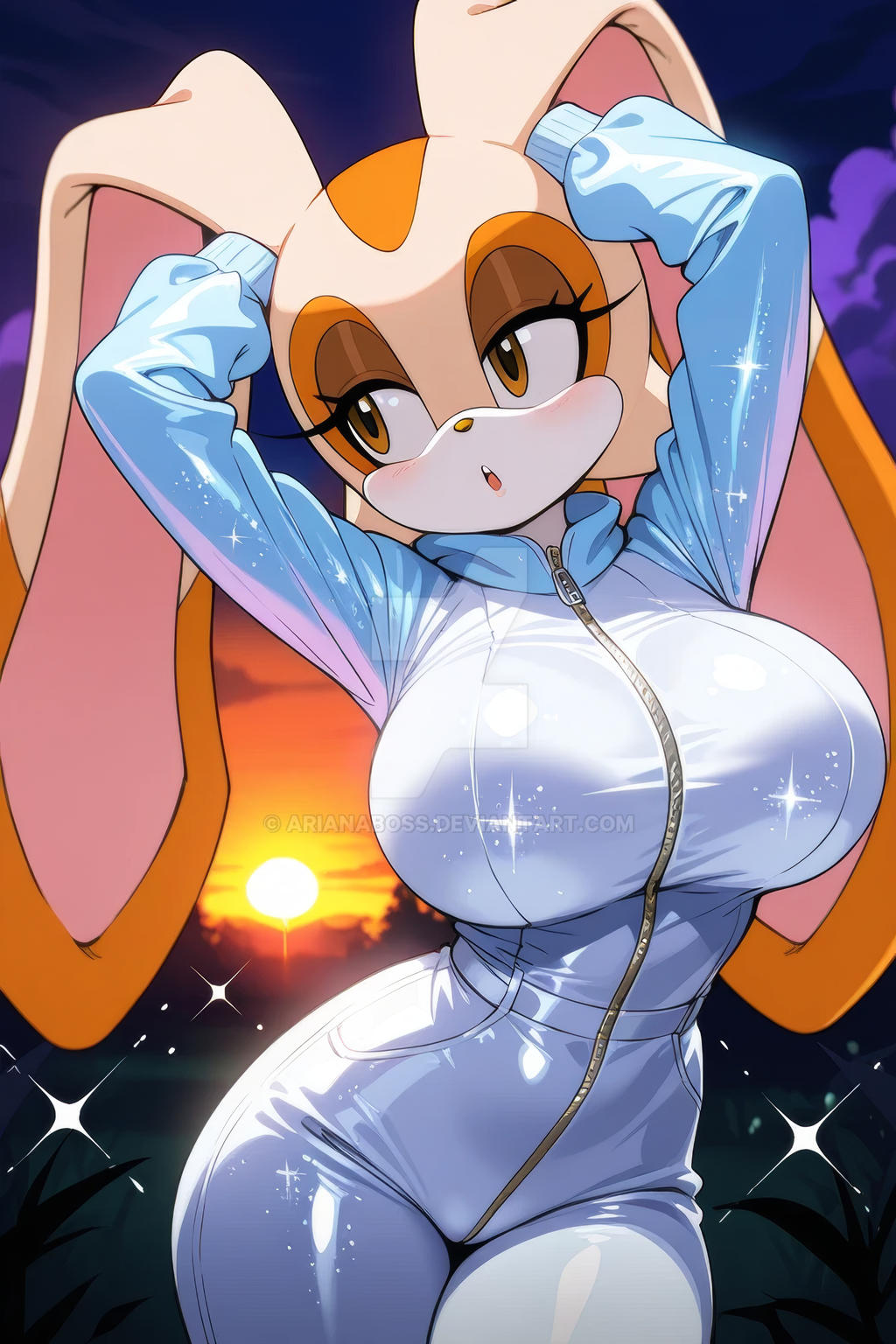 Cream The Rabbit Rouge 3080 - Cream the Rabbit by arianaboss on DeviantArt