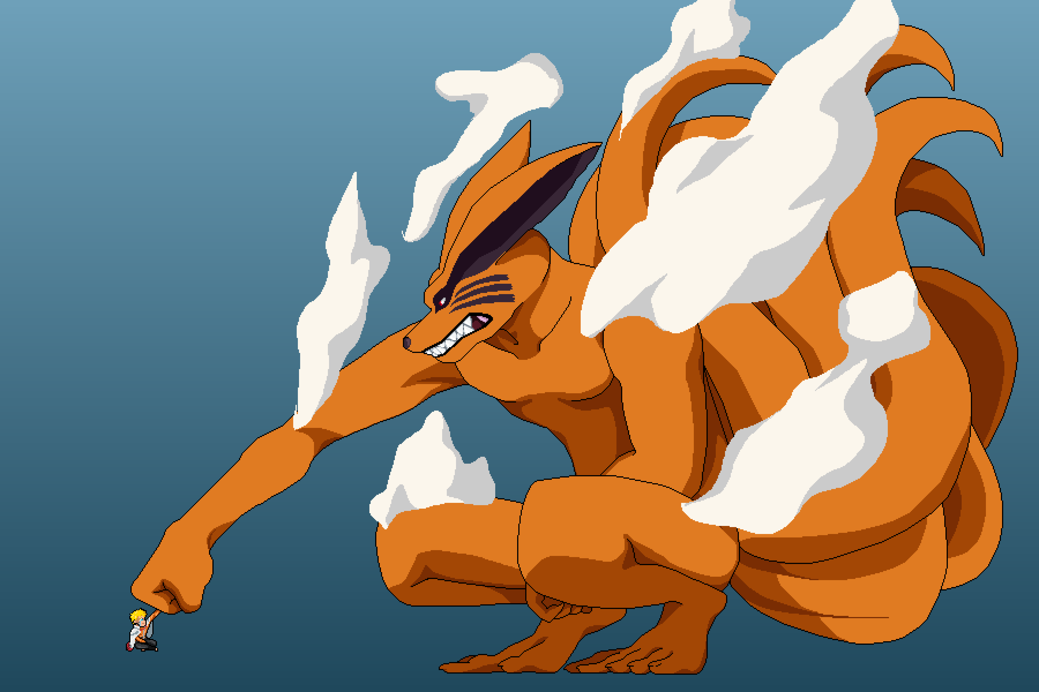 Let's Go Kurama by narutolover39 on DeviantArt