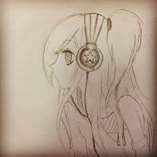 Cute Anime Girl Headphones by XxNanako-DeathxX on DeviantArt