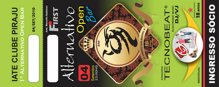 Ingresso Open Bar