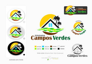Layout Pousada Campos Verdes