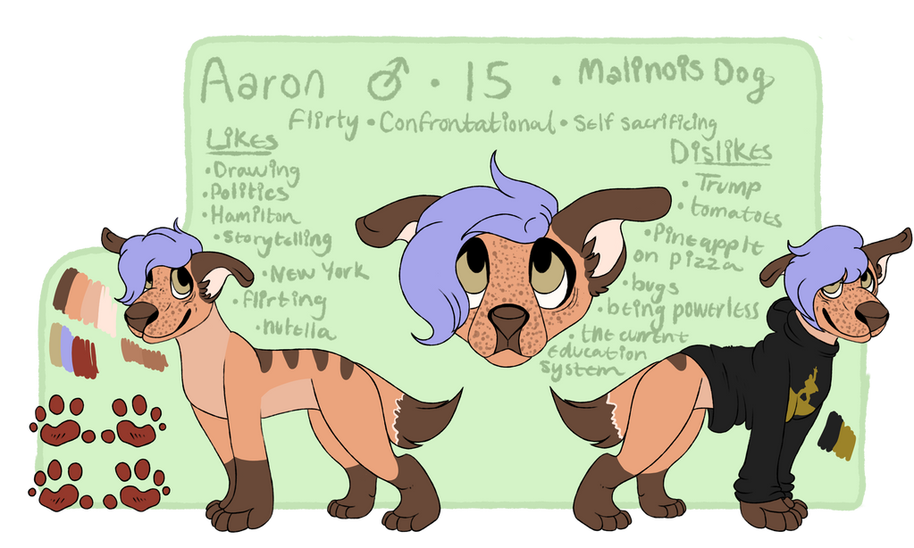 Aaron Reference Sheet by Witchweeds on DeviantArt