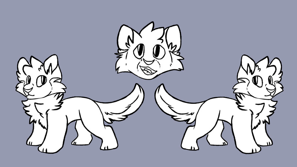 Body Base Rcat Ref Cat Ref Sheet Base by Witchweeds on DeviantArt