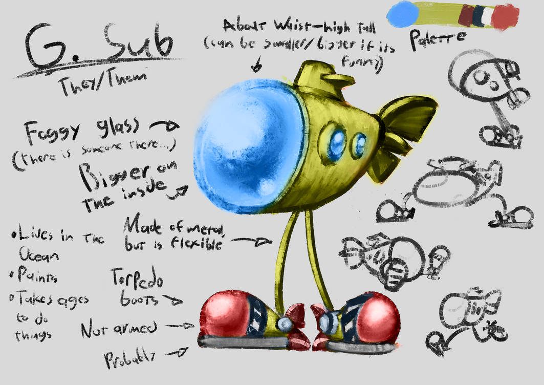 Sub Ref g. sub ref sheet by GetawaySubmarine on DeviantArt