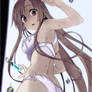 Sword Art online Asuna Bath Ecchi Scene