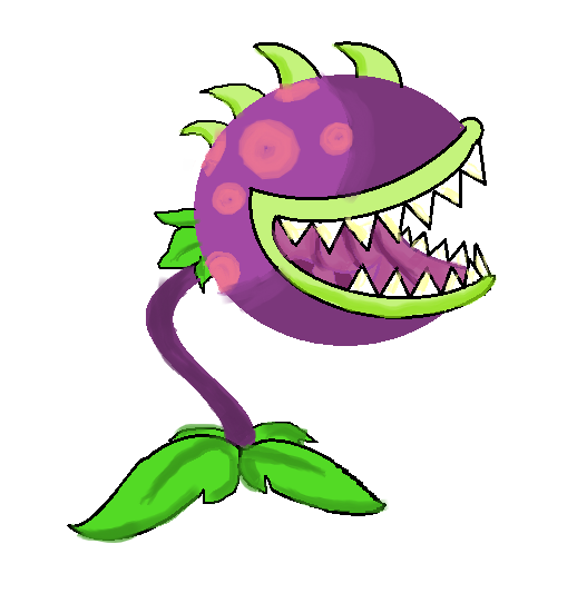 Related image of How To Draw A Chomper From Plants Vs Zombies.