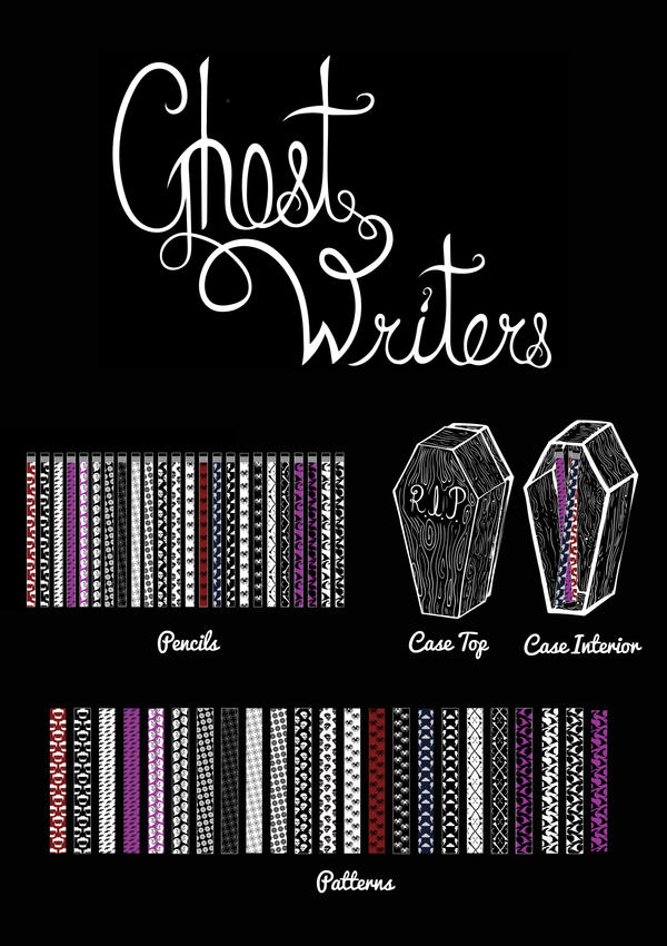 Ghost Writing Design Ghost Writers Pencil Design Display by weliad on DeviantArt