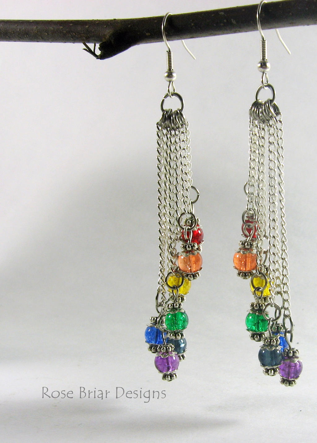 Chakra Earrings Chandelier Earrings