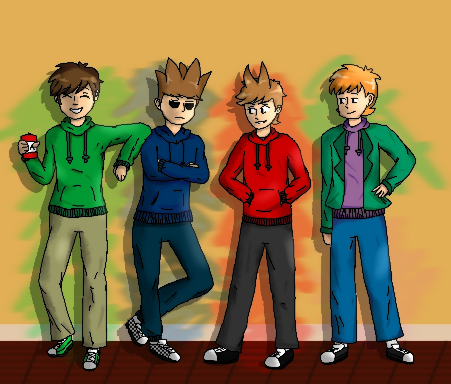 Eddsworld Tom Tord Matt Edd