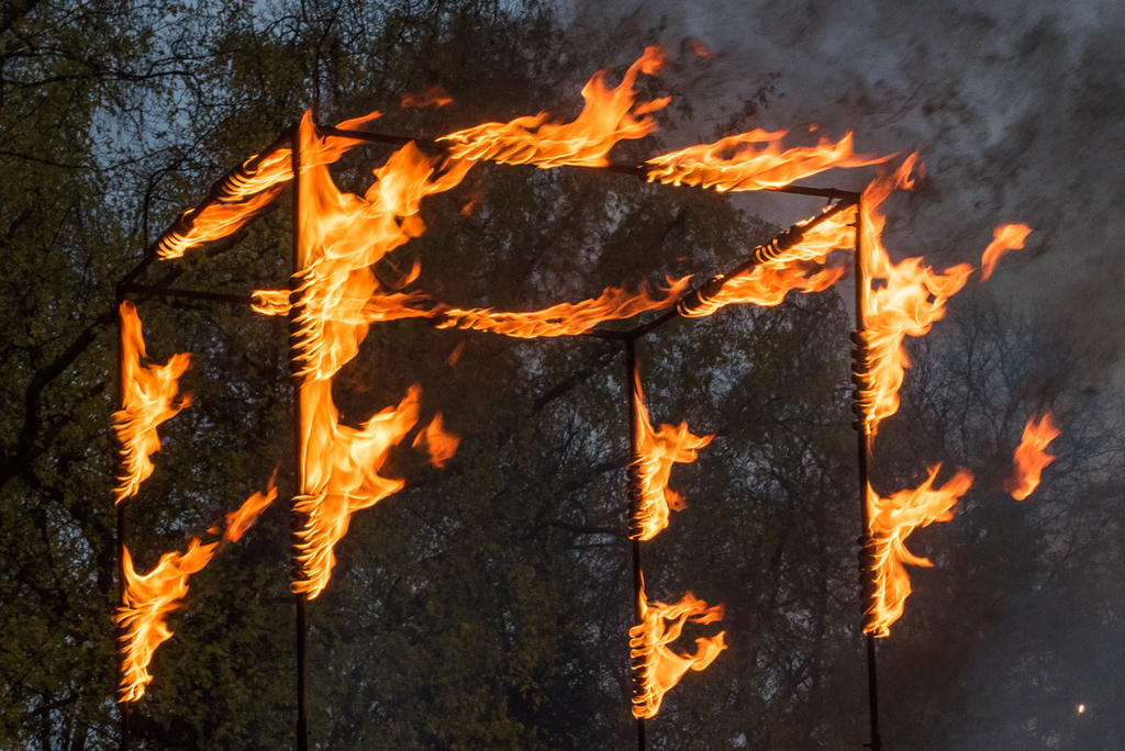 Work Cube Fire Fire cube by Dashka-bird on DeviantArt