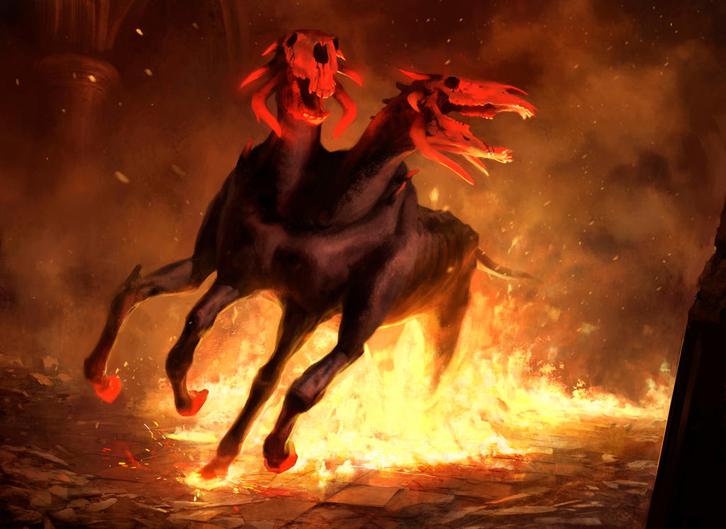 Hellstead Carnival Hellsteed MTG by chasestone on DeviantArt