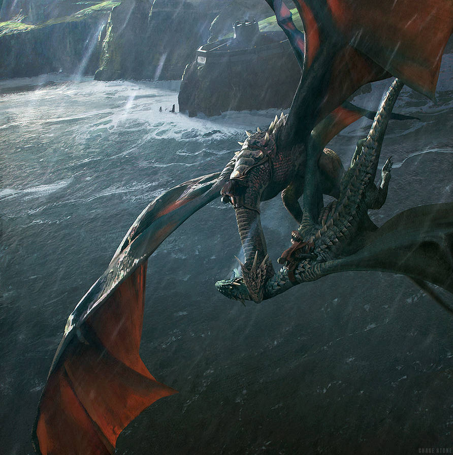 the deaths of Prince Lucerys and his dragon by chasestone